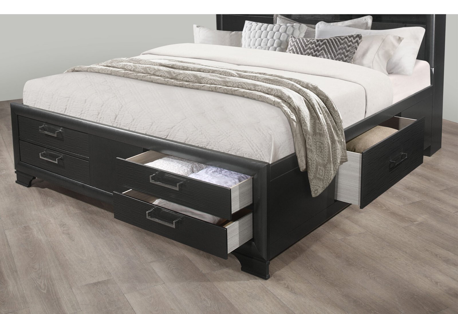 JORDYN GREY QUEEN BED GROUP - Image 2