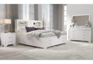JORDYN WHITE KING BED GROUP