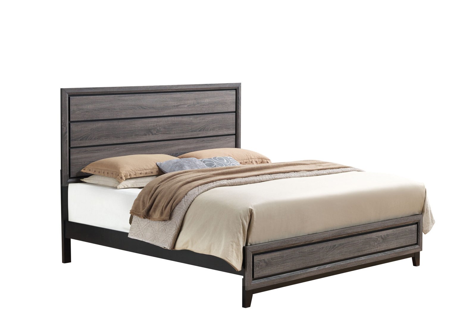 KATE GREY KING BED GROUP - Image 3