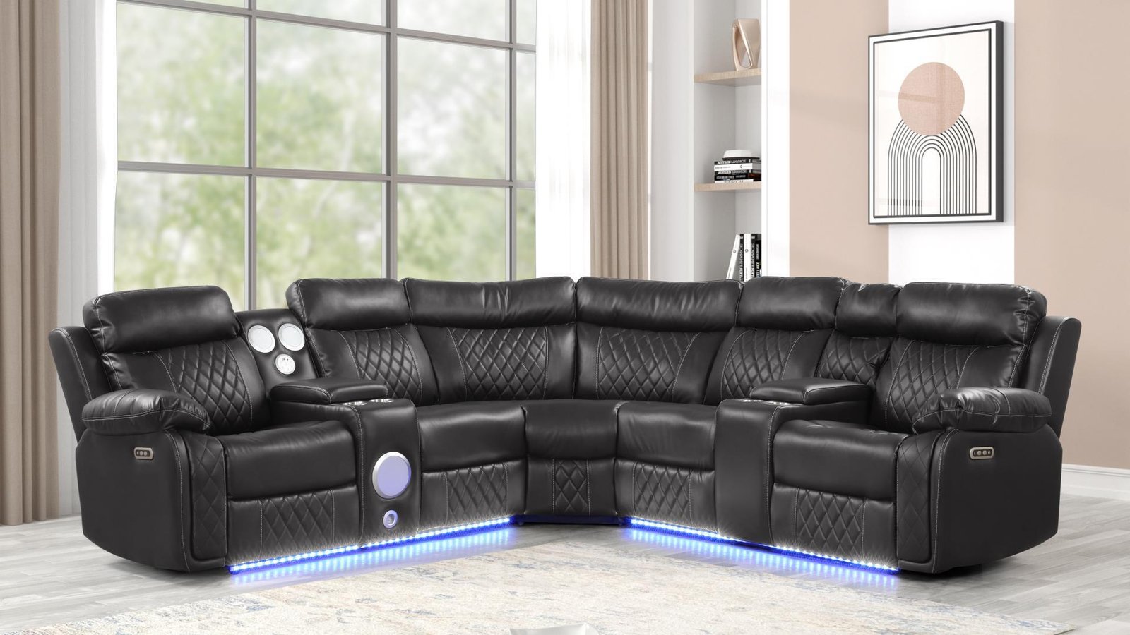 LACROSSE SECTIONAL SOFA GRAY