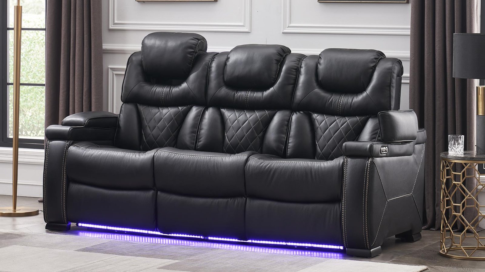 LEXUS SOFA BLACK