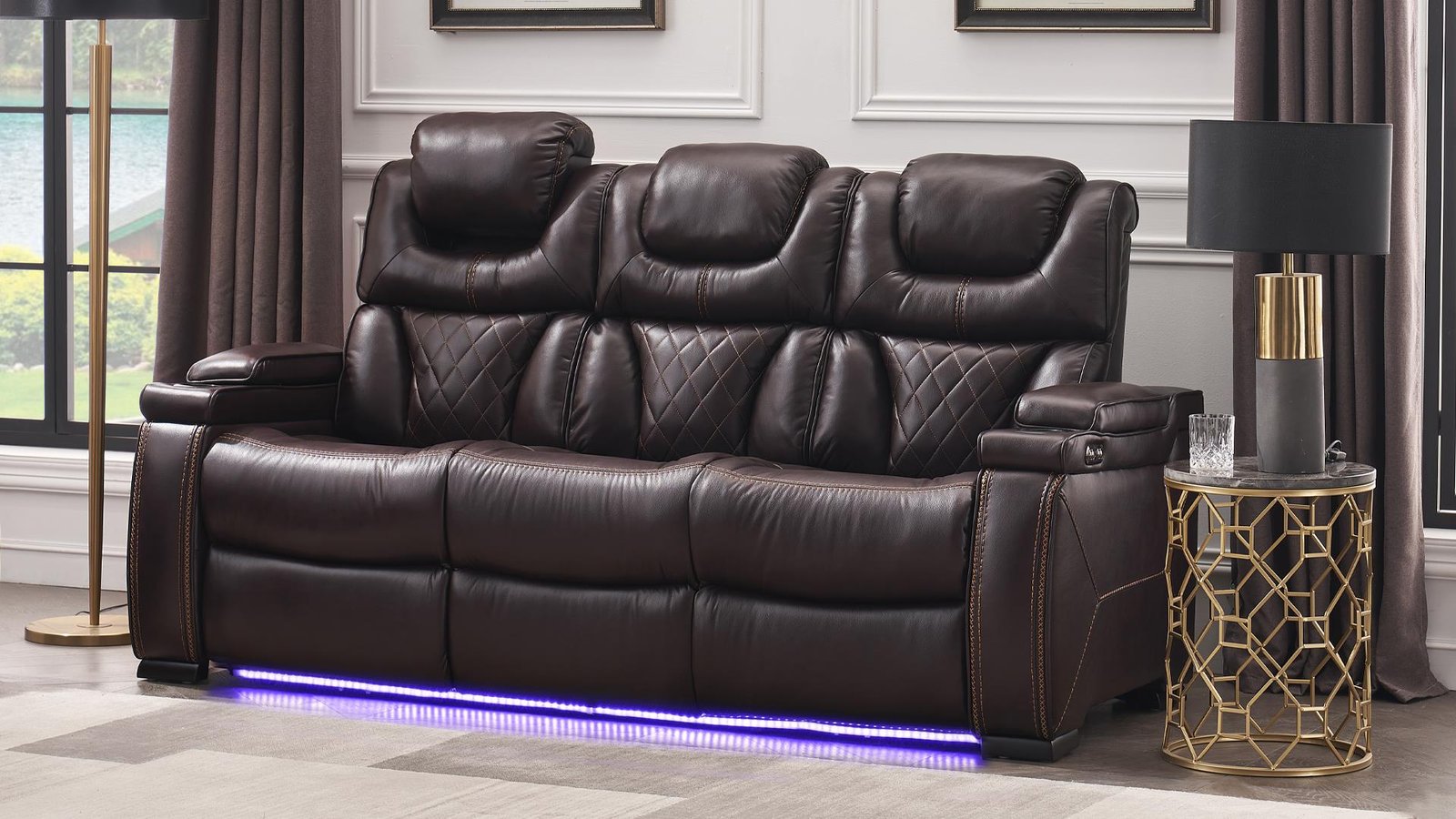 LEXUS SOFA BROWN