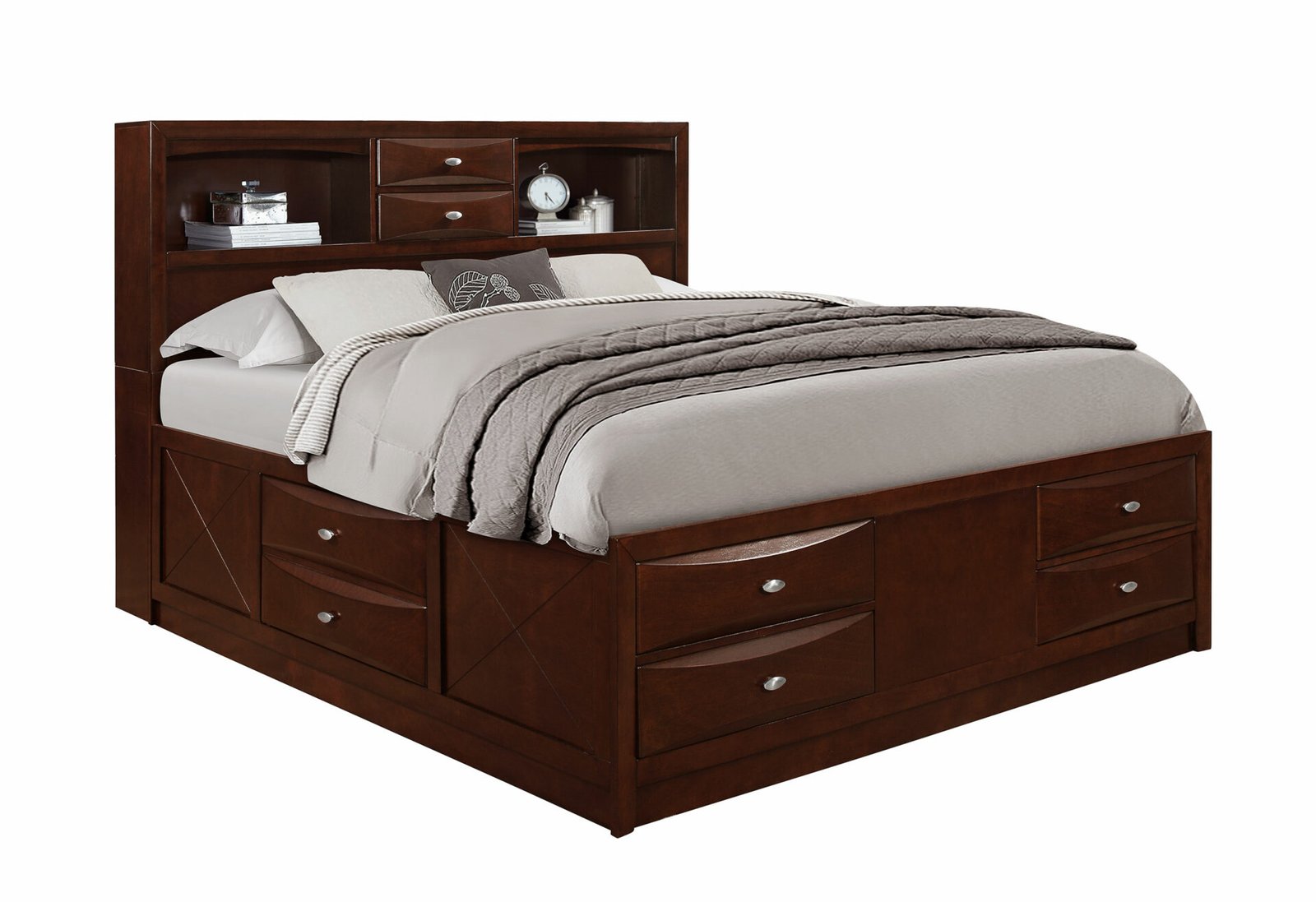 LINDA MERLOT QUEEN BED - Image 2