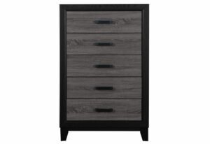LISBON GREY AND BLACK CHEST