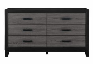 LISBON GREY AND BLACK DRESSER