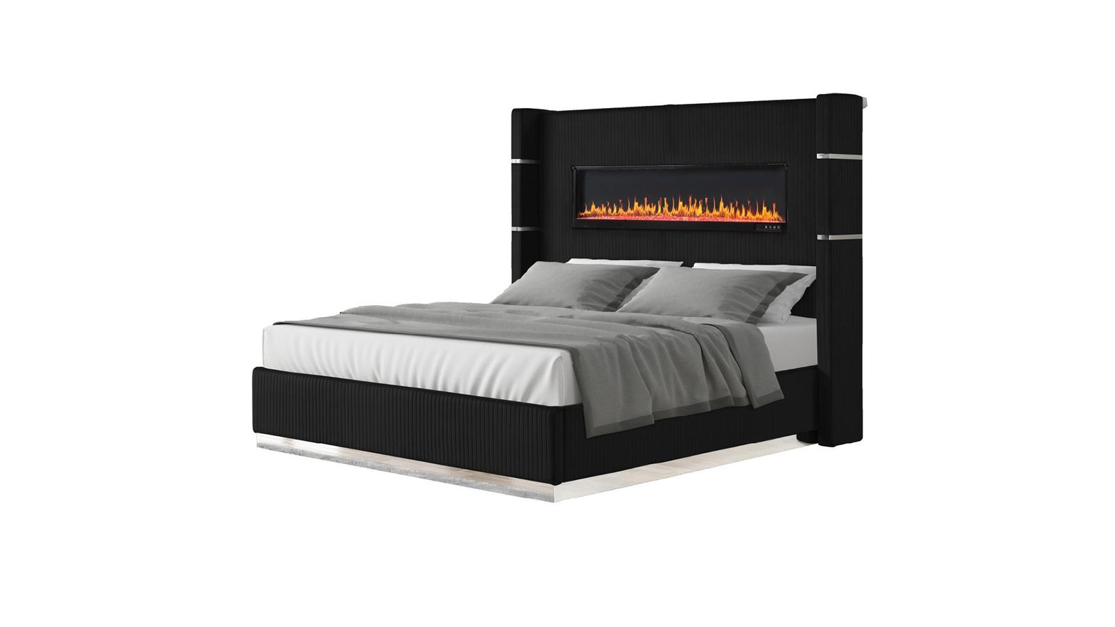 LIZELLE KING BED BLACK