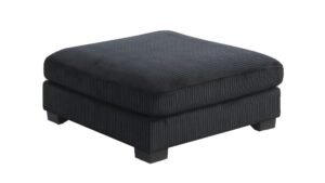 BENTLEY OTTOMAN - BLACK