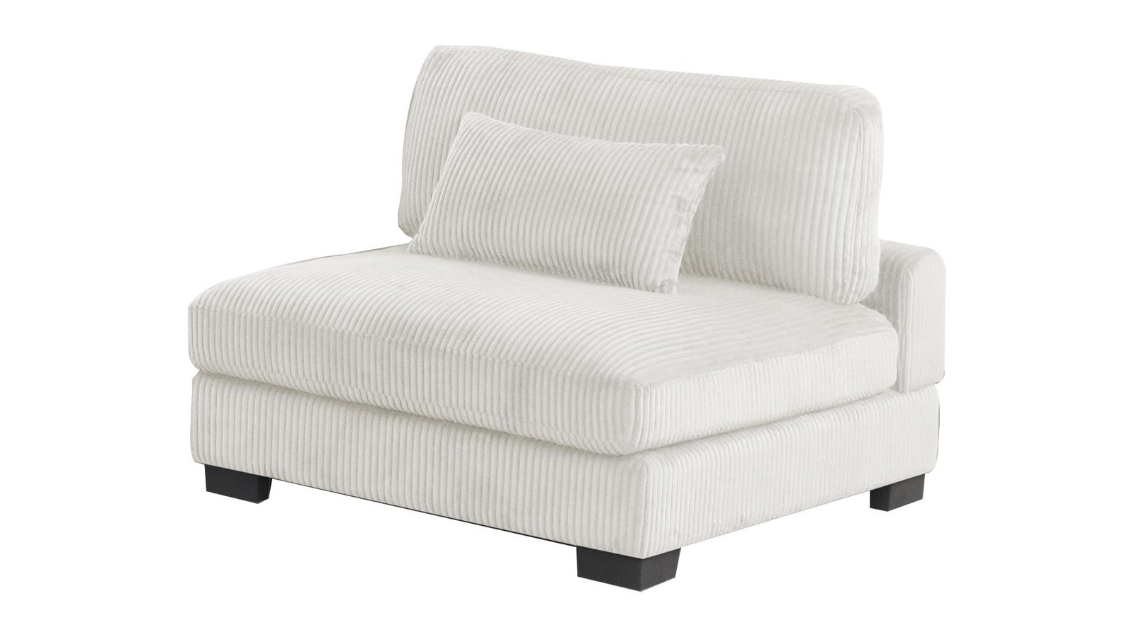 BENTLEY ARMLESS CHAIR – CREAM