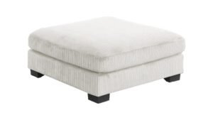 BENTLEY OTTOMAN - CREAM