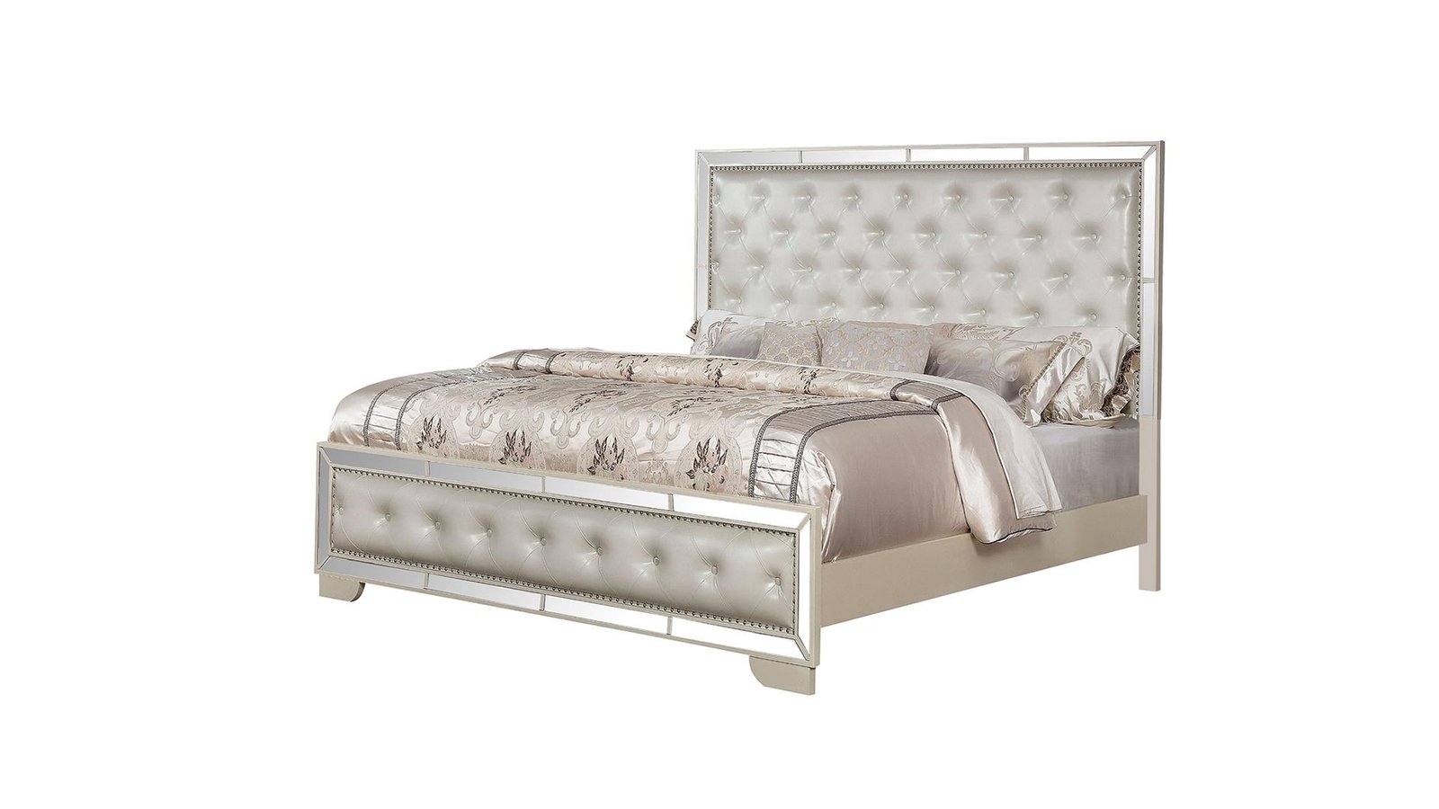 MADISON FULL BED BEIGE
