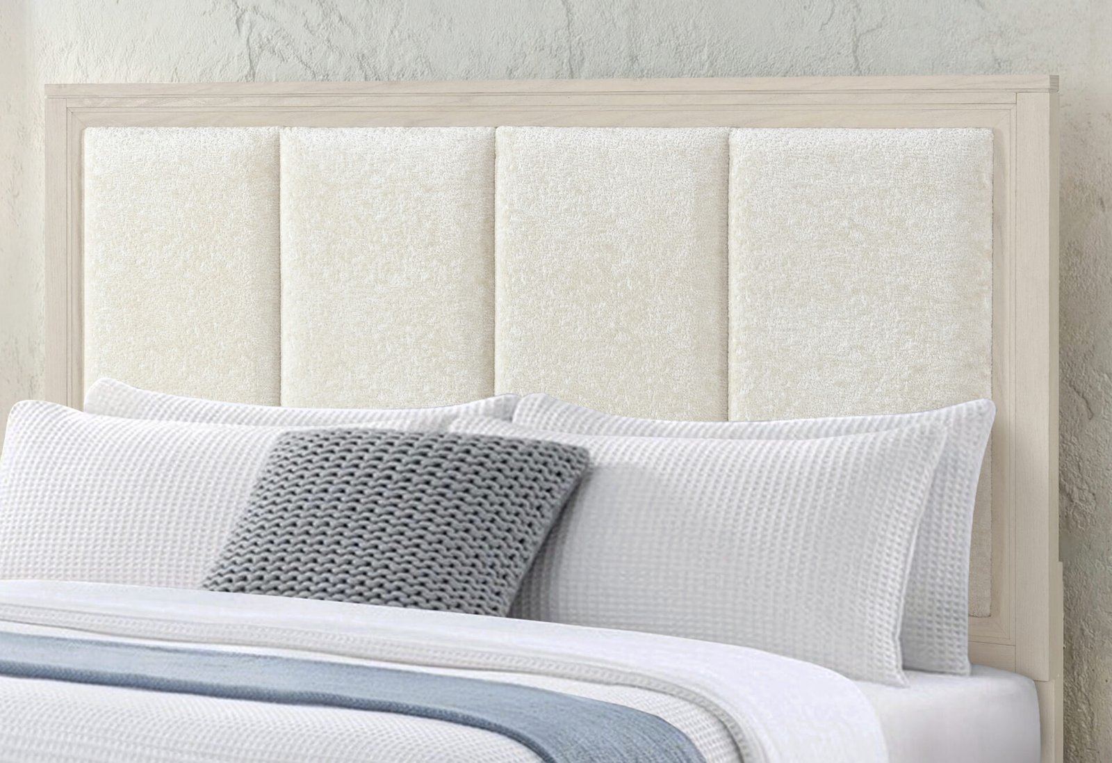 MARIAH BEIGE KING BED - Image 3