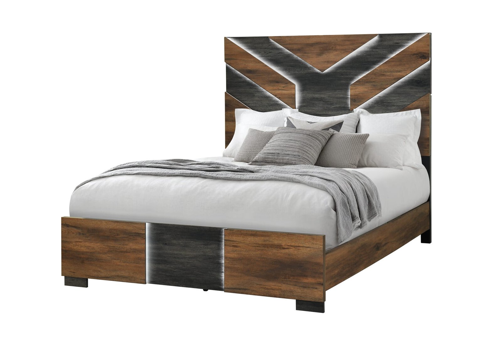 OPTIMUS BROWN/BLACK FULL BED - Image 2