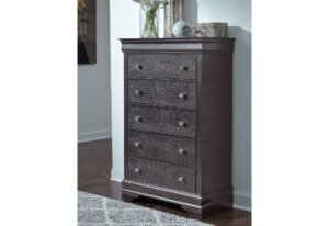 POMPEI METALLIC GREY CHEST