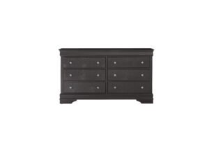POMPEI METALLIC GREY DRESSER