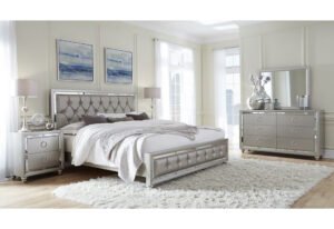 RILEY SILVER FULL BED GROUP