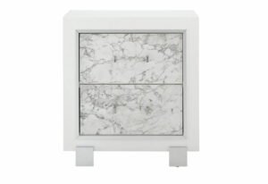 SANTORINI WHITE NIGHTSTAND