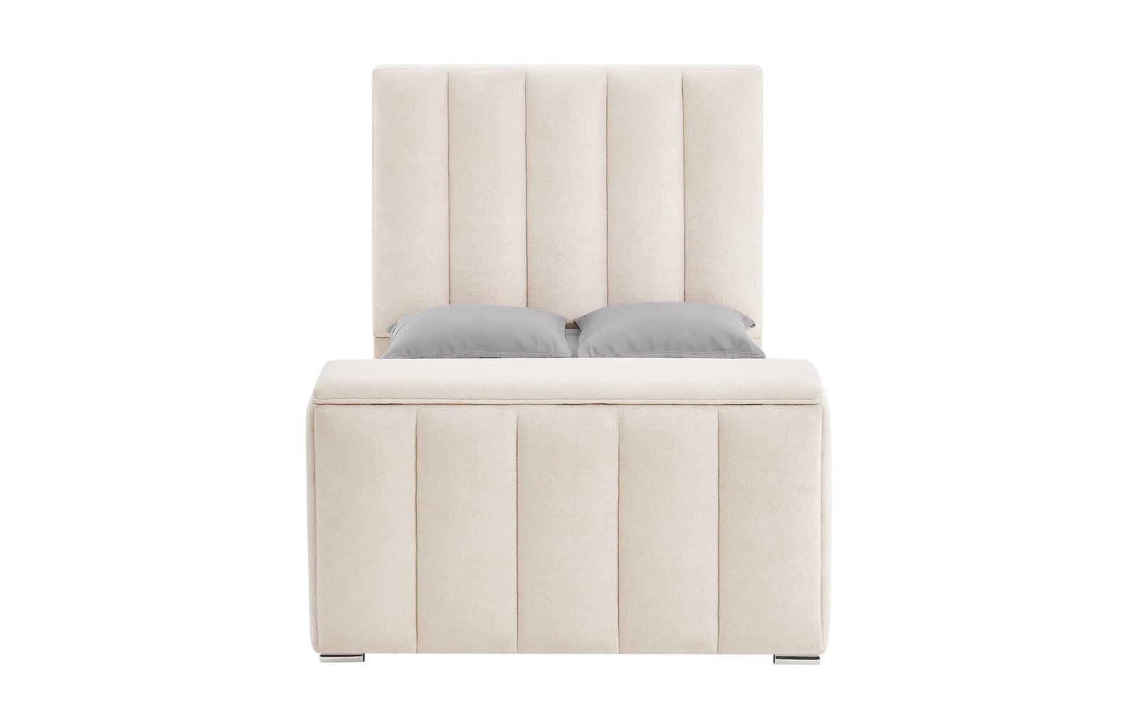SERENITY BUFF QUEEN BED WITH SPEAKER TV LIFT AND FIREPLACE - Image 2