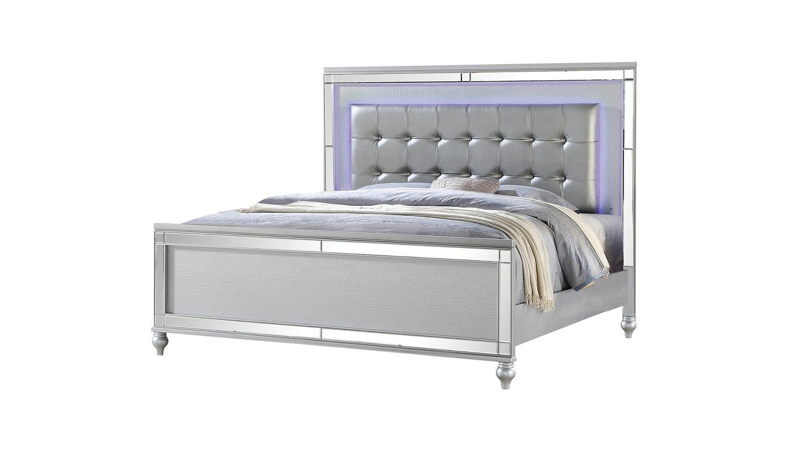 STERLING FULL BED SILVER