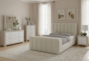 SERENITY/EMMA CREMA KING BED GROUP