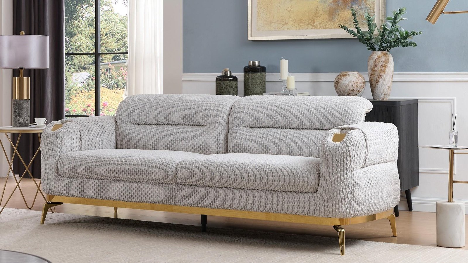 ZOE SOFA GRAY