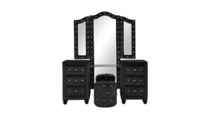 SOPHIA VANITY SET BLACK