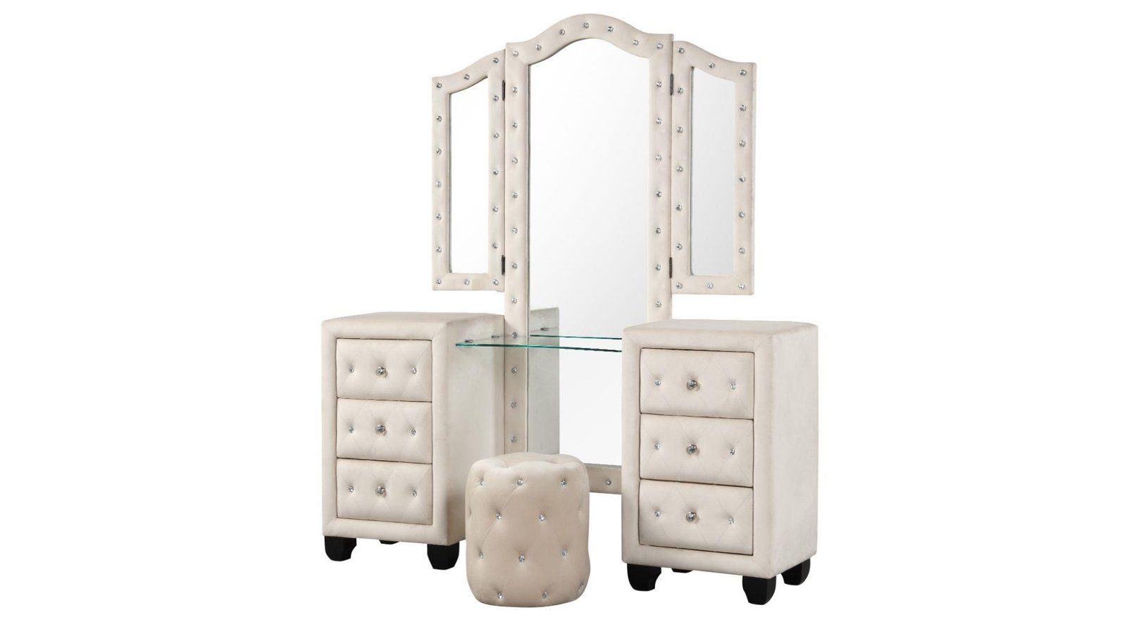 SOPHIA VANITY SET CREAM