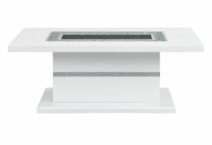 MONACO WHITE COFFEE TABLE