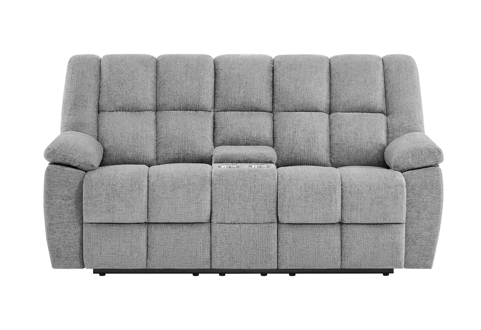 U6000 SMOKE CONSOLE RECLINING LOVESEAT