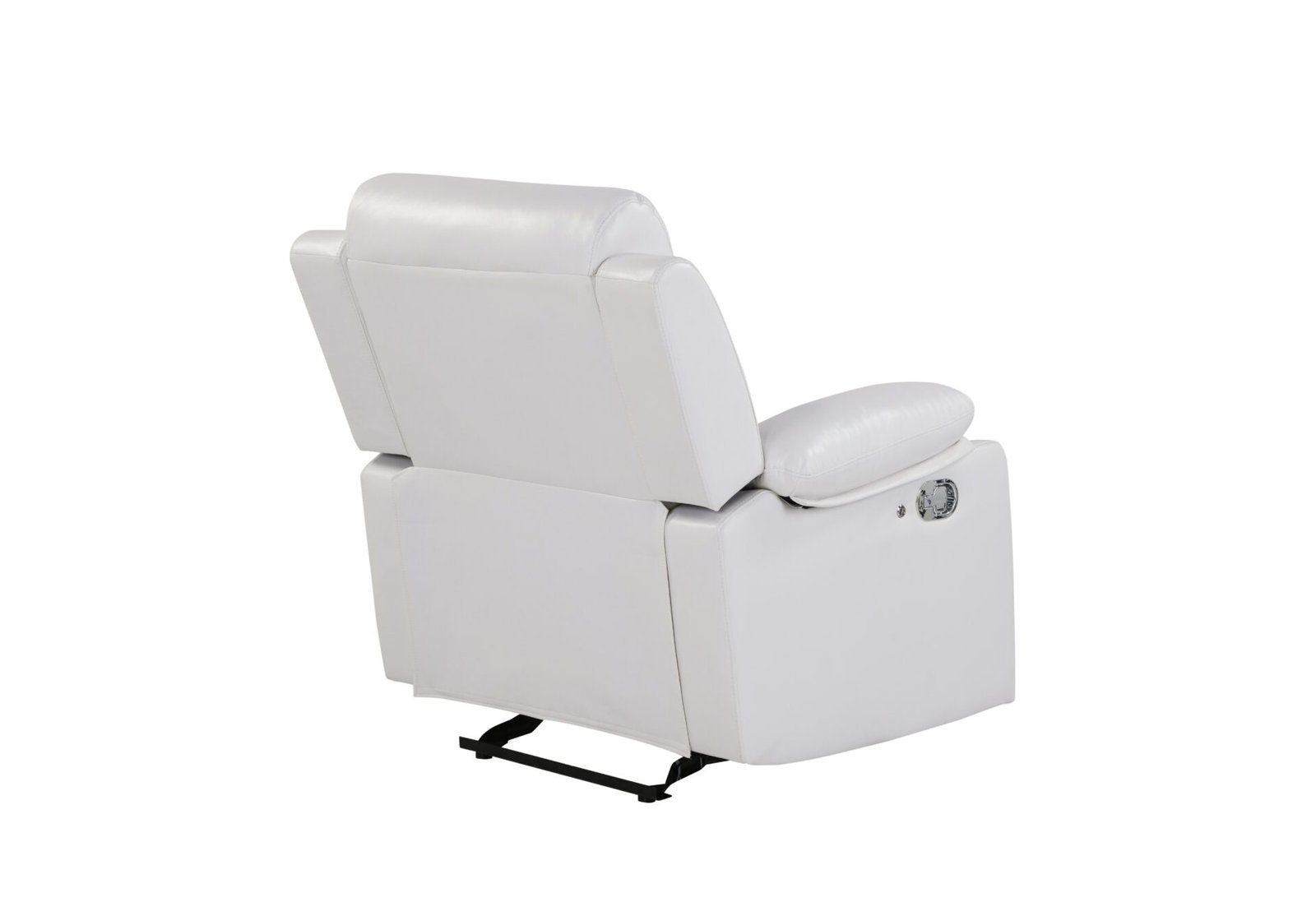 U6026 BLANCHE WHITE GLIDER RECLINER WITH LED - Image 4