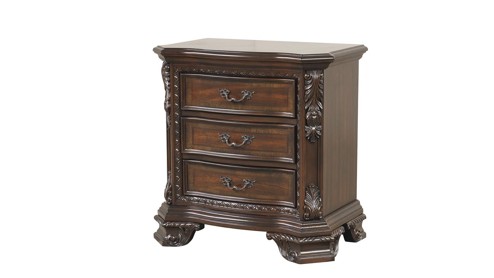VINTAGE KING 4 PC BEDROOM SET IN WALNUT - Image 10
