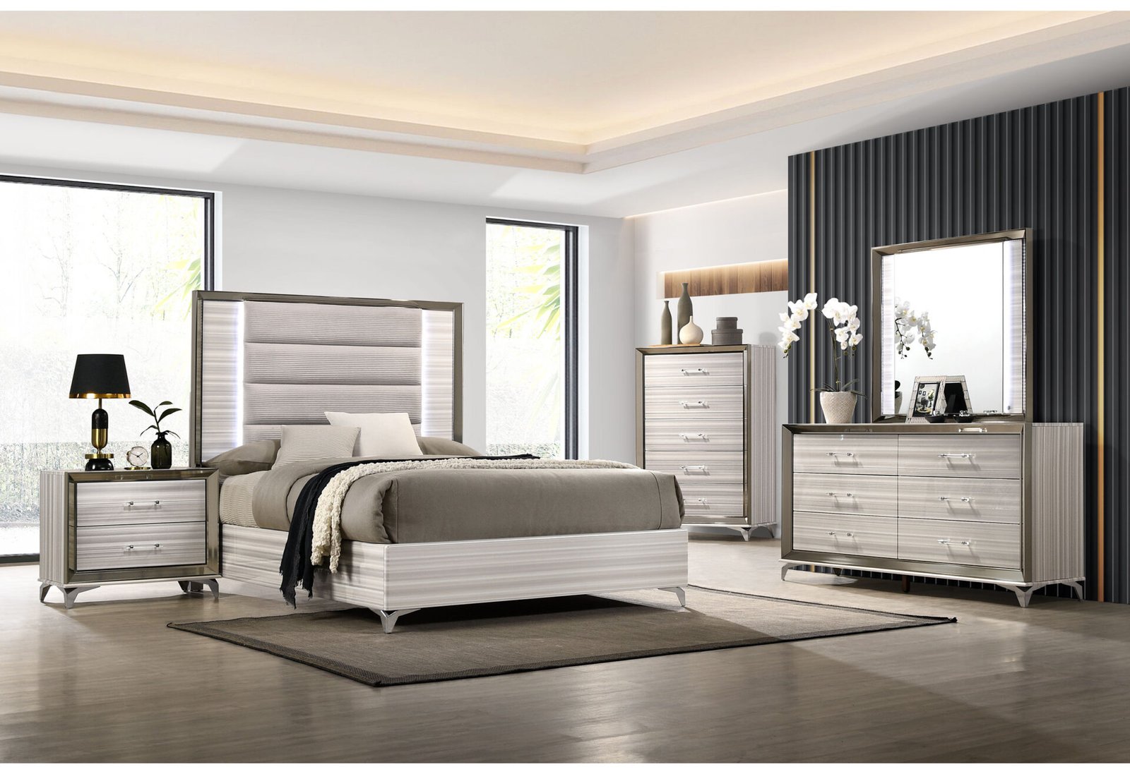 ZAMBRANO WHITE DRESSER - Image 3