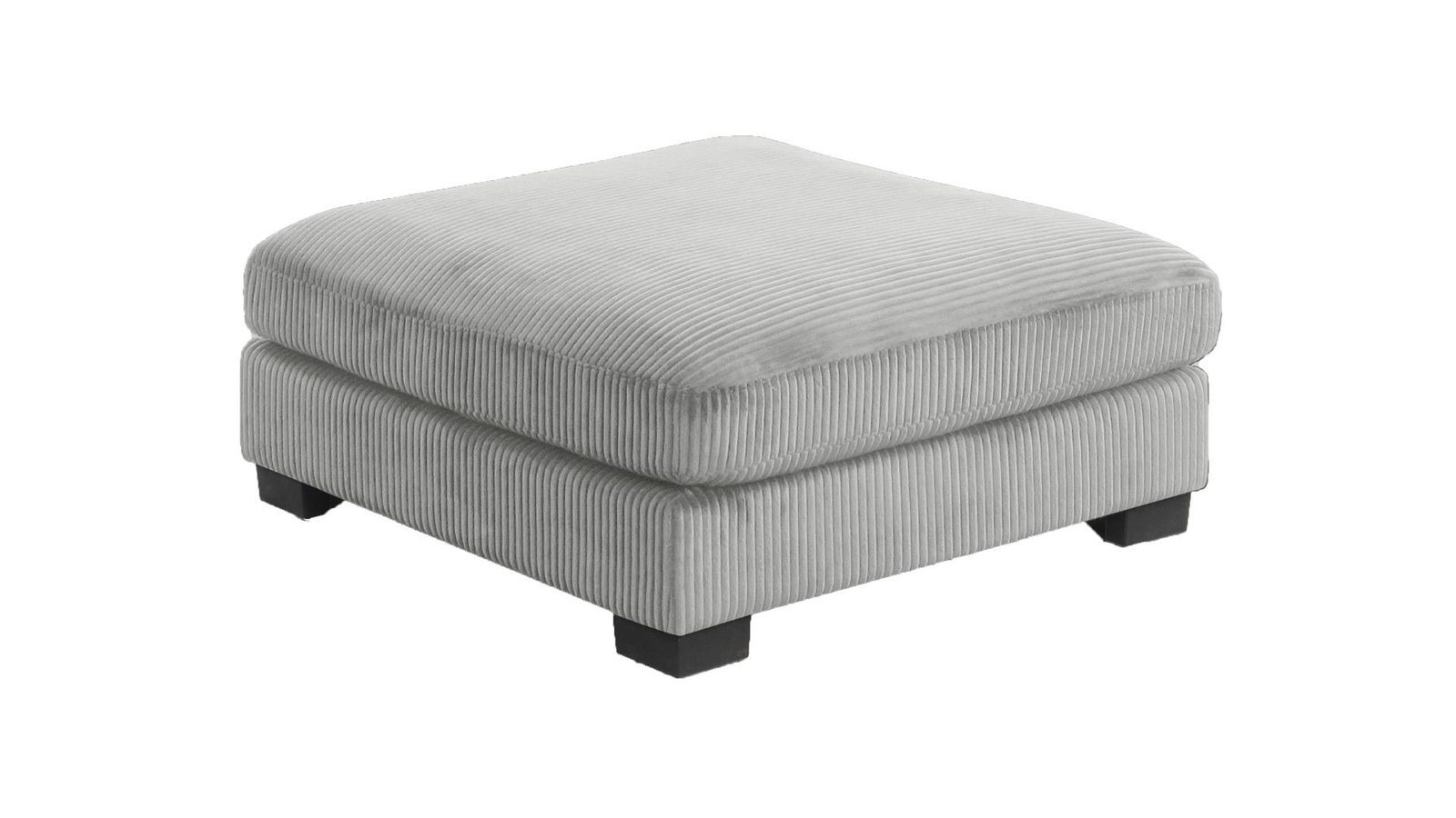 BENTLEY OTTOMAN – GRAY