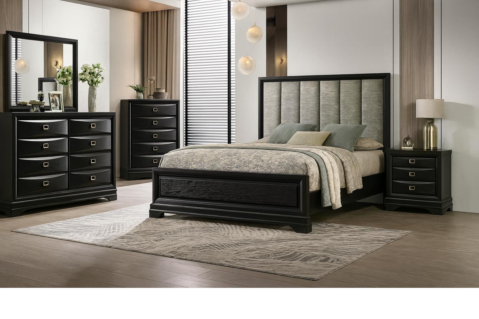 FRESNO Dressers BLACK
