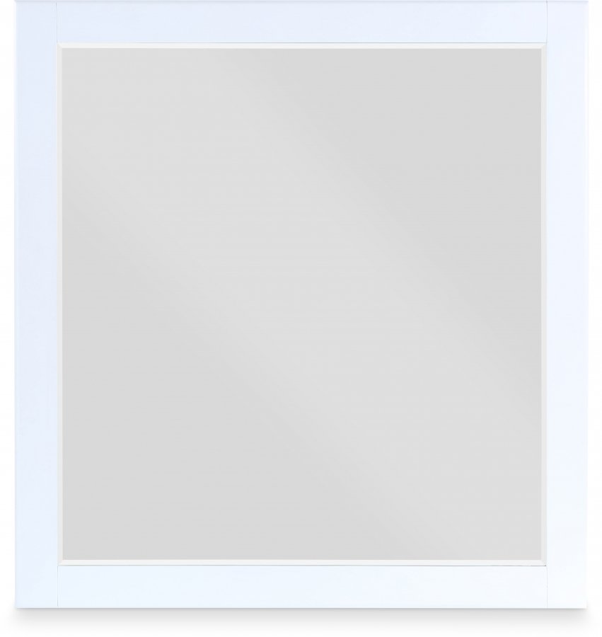 Zayne Wood Veneer Framed Mirror