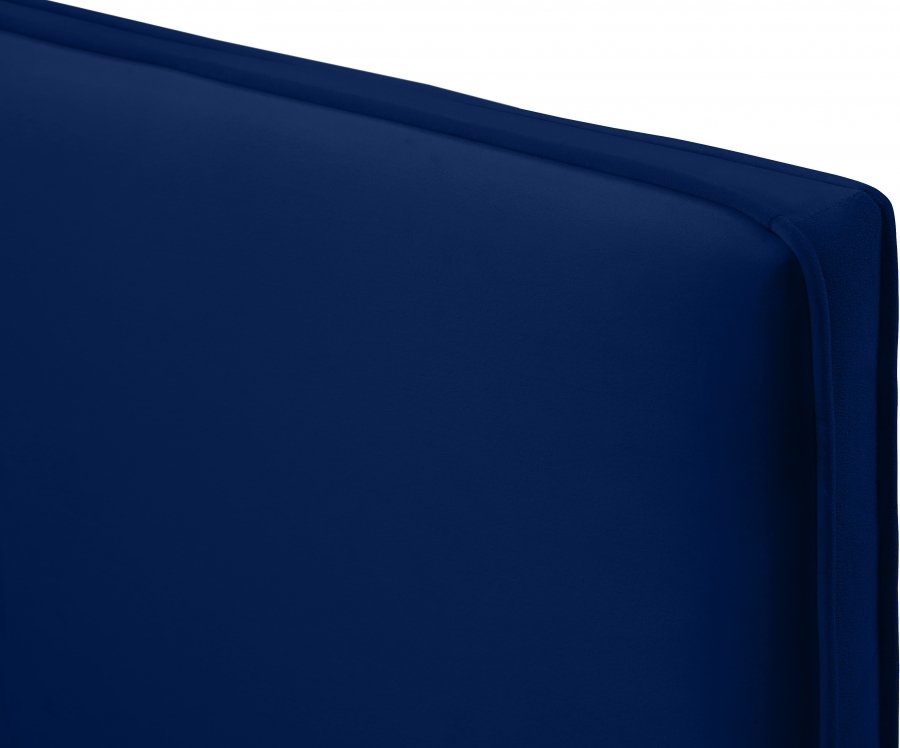 Geri Velvet Upholstered Bed - Image 13