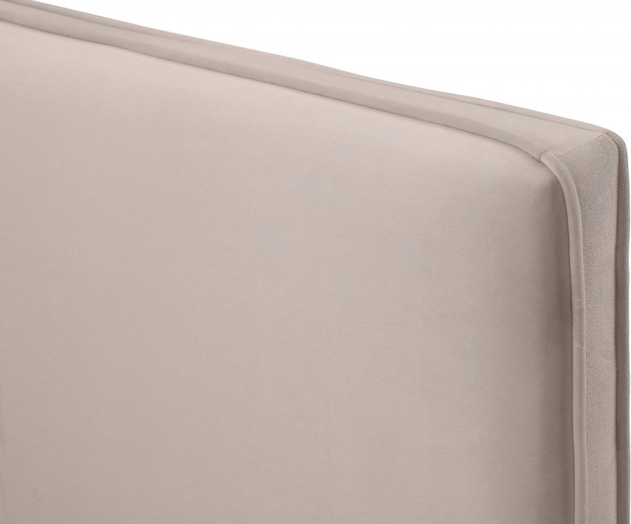 Geri Velvet Upholstered Bed - Image 13