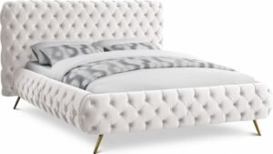 Delano Velvet Upholstered Bed