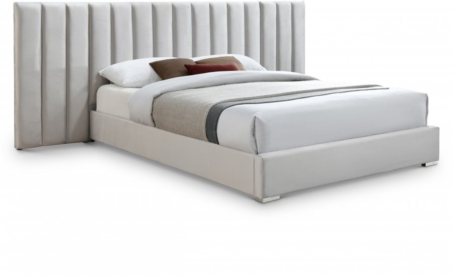 Pablo Velvet Upholstered Bed
