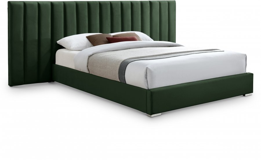 Pablo Velvet Upholstered Bed