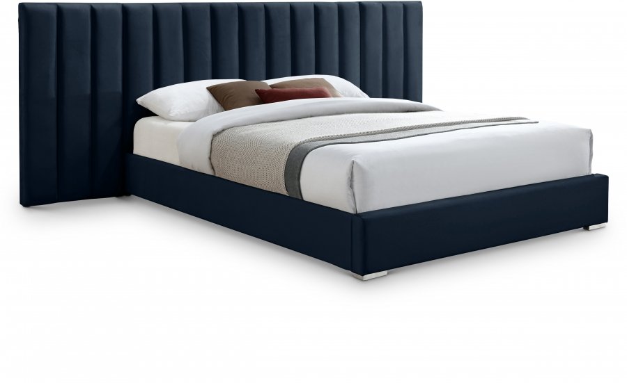 Pablo Velvet Upholstered Bed