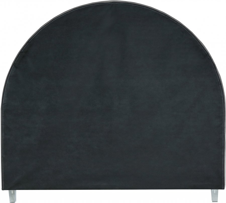 Rainbow Velvet Upholstered Bed - Image 7