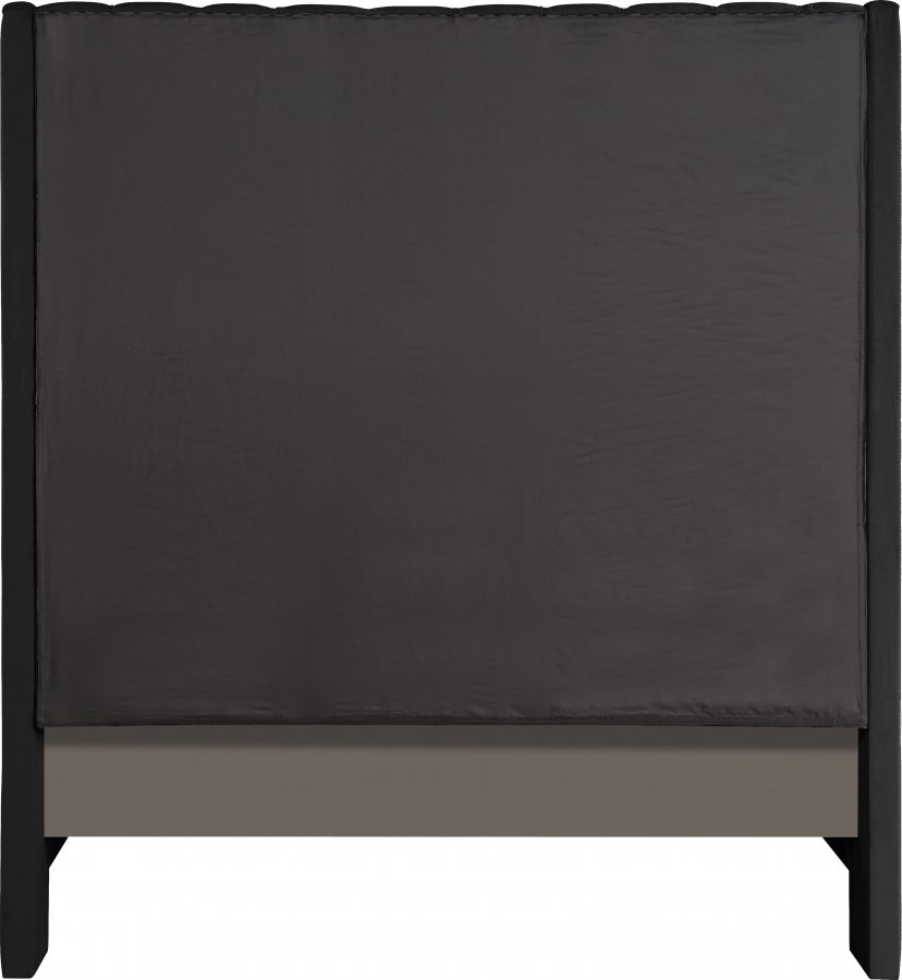 Fritz Velvet Upholstered Bed - Image 5