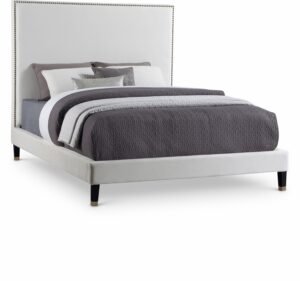 Harlie Velvet Upholstered Bed