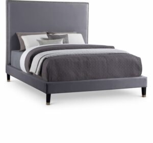 Harlie Velvet Upholstered Bed