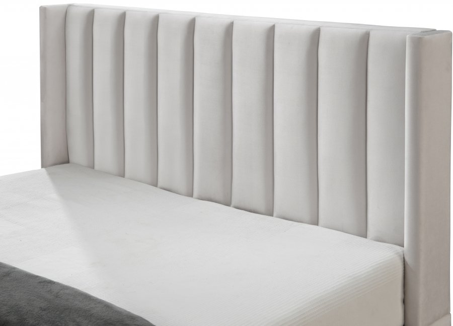 Nadia Velvet Upholstered Bed - Image 7