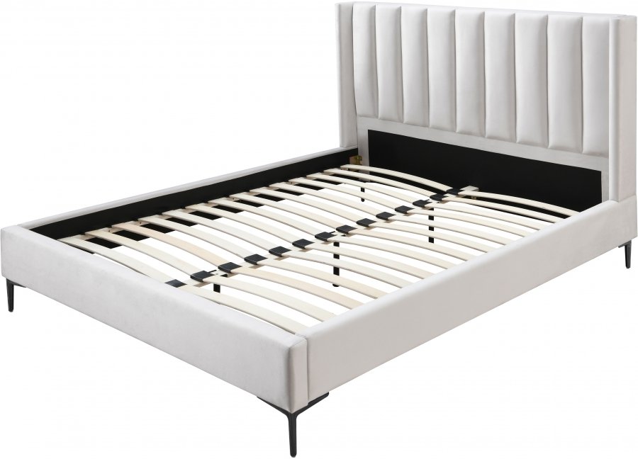 Nadia Velvet Upholstered Bed - Image 9