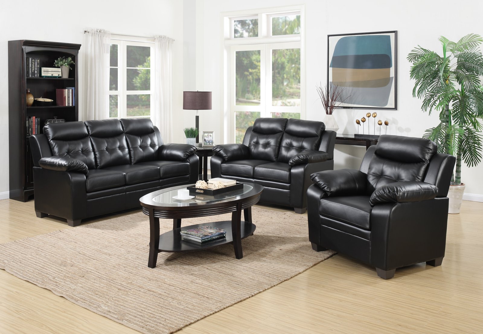 2 Piece Sofa and Loveseat – 1380