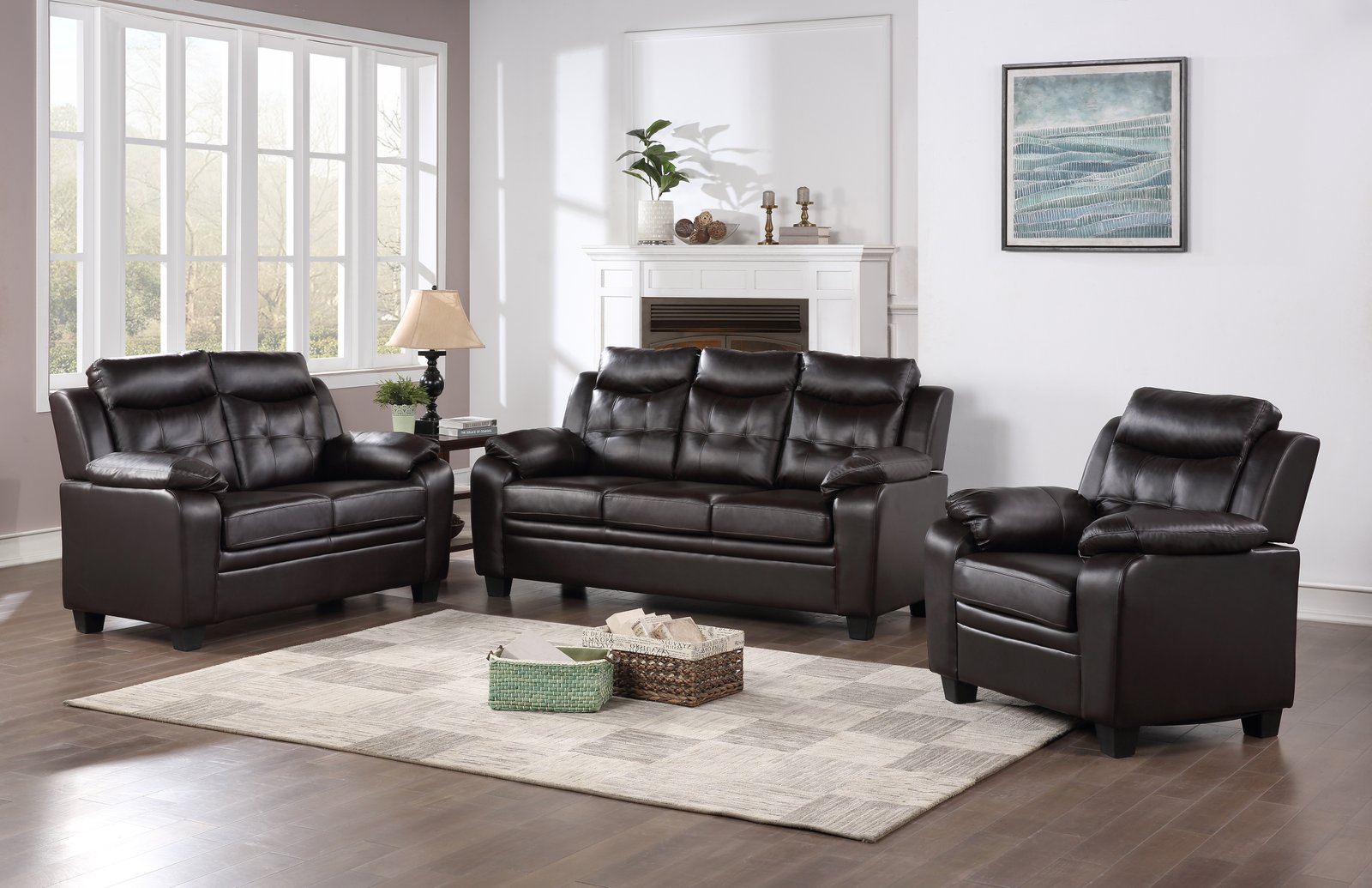 2 Piece Sofa and Loveseat – 1382