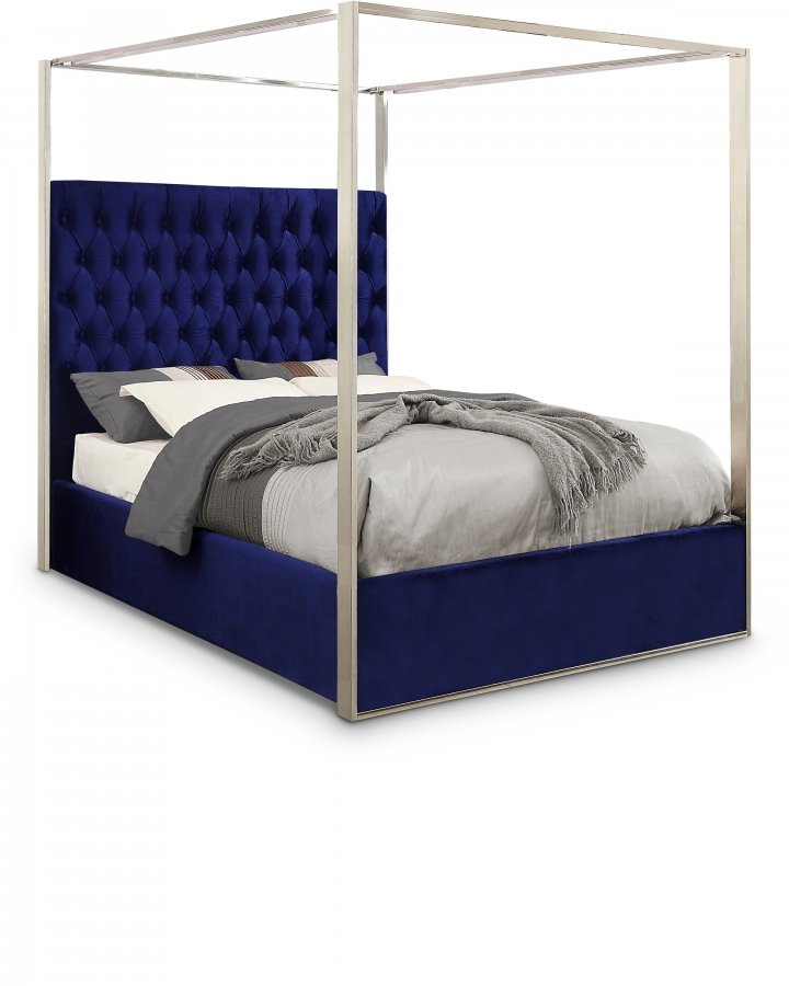 Porter Velvet Upholstered Bed