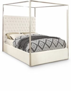 Porter Velvet Upholstered Bed